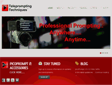 Tablet Screenshot of allaboutprompting.com